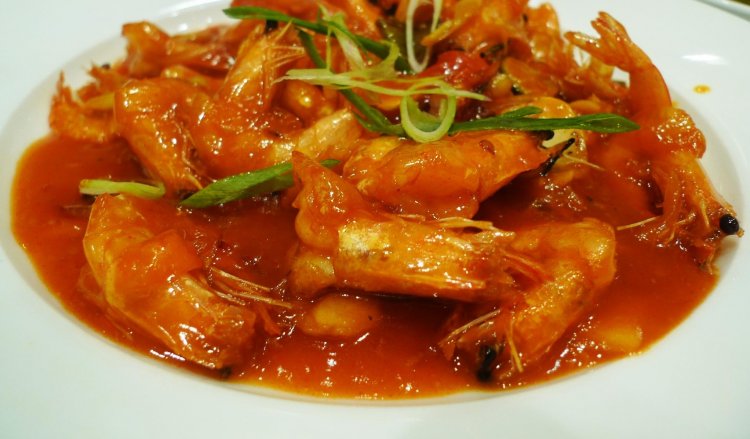 Resep Udang Saus Padang