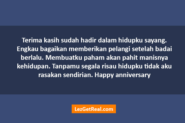 Ucapan Anniversary Yang Unik