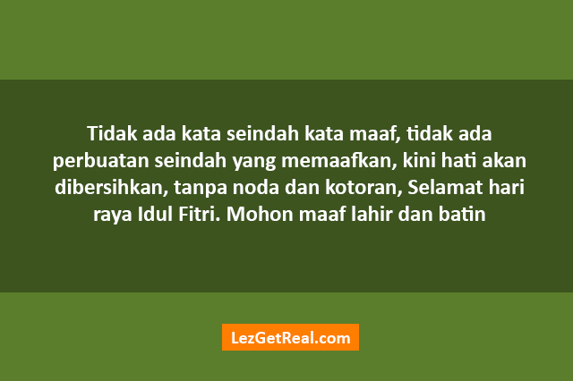 Ucapan Idul Fitri Kepada Orang Tua Yang Berbobot