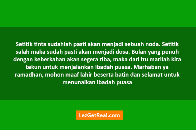 Ucapan Menyambut Ramadhan Serta Ucapan Agar Senantiasa Melakukan Ibadah