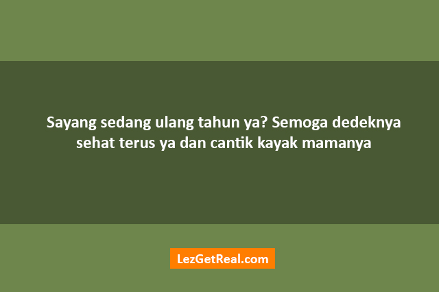 Ucapan Selamat Ulang Tahun Yang Berisi Pengharapan Tentang Si Janin