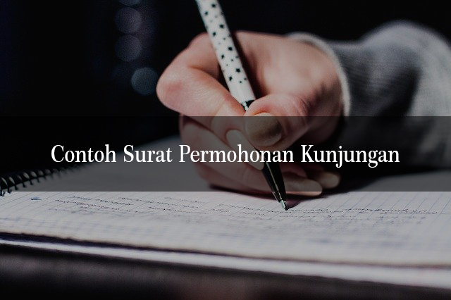 Contoh Surat Permohonan Kunjungan 1