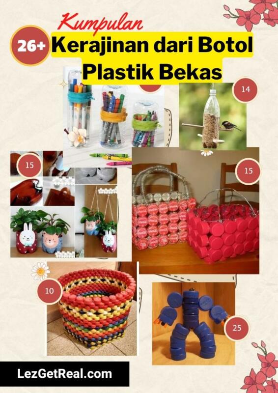 Kerajinan Dari Botol Plastik Bekas