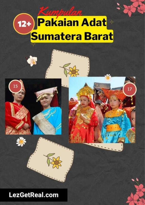 12+ Nama Pakaian Adat Sumatera Barat : Gambar Dan Penjelasan